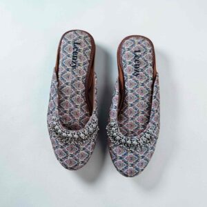 Sandals - Embellished Slingback Mules MA007