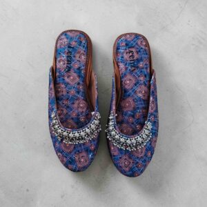 Sandals - Embellished Slingback Mules MA008
