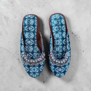 Sandals - Embellished Slingback Mules MA001