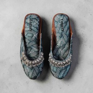 Sandals - Embellished Slingback Mules MA010
